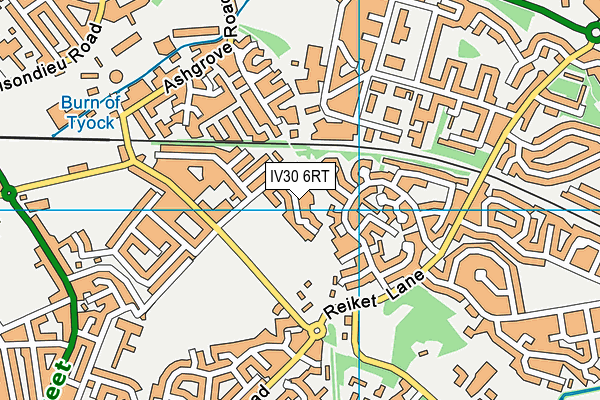 IV30 6RT map - OS VectorMap District (Ordnance Survey) IV30 6RT map - OS VectorMap District (Ordnance Survey)