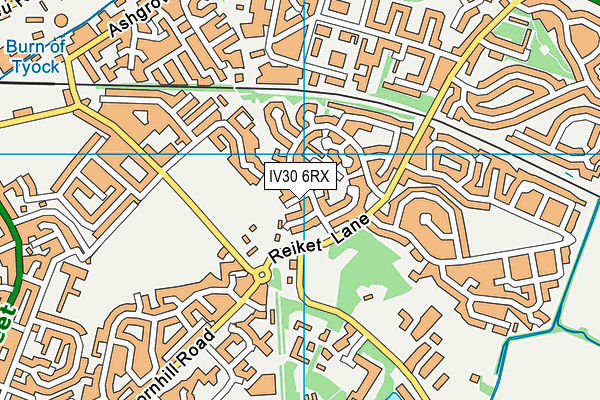 IV30 6RX map - OS VectorMap District (Ordnance Survey) IV30 6RX map - OS VectorMap District (Ordnance Survey)