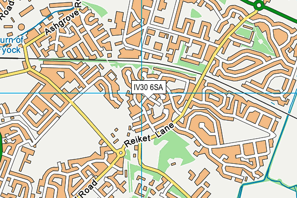 IV30 6SA map - OS VectorMap District (Ordnance Survey) IV30 6SA map - OS VectorMap District (Ordnance Survey)