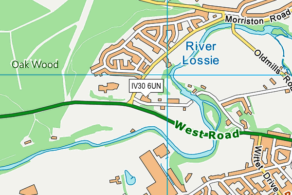 IV30 6UN map - OS VectorMap District (Ordnance Survey) IV30 6UN map - OS VectorMap District (Ordnance Survey)