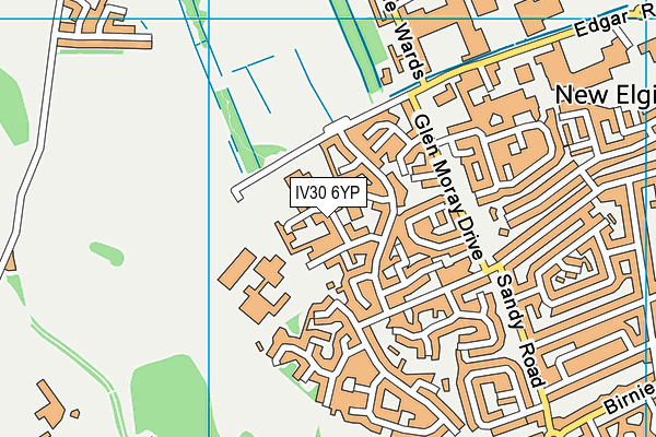 IV30 6YP map - OS VectorMap District (Ordnance Survey) IV30 6YP map - OS VectorMap District (Ordnance Survey)