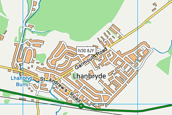 IV30 8JY map - OS VectorMap District (Ordnance Survey) IV30 8JY map - OS VectorMap District (Ordnance Survey)