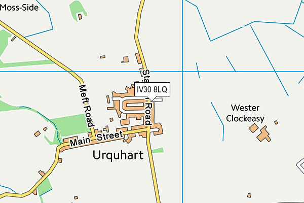 IV30 8LQ map - OS VectorMap District (Ordnance Survey) IV30 8LQ map - OS VectorMap District (Ordnance Survey)
