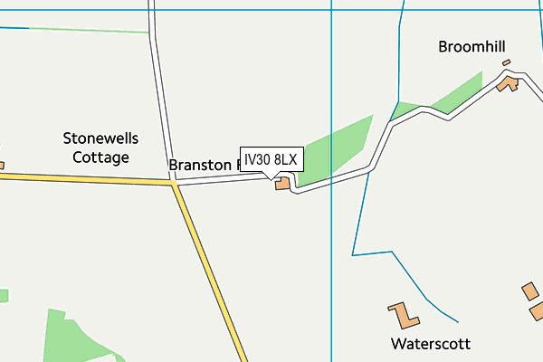 IV30 8LX map - OS VectorMap District (Ordnance Survey) IV30 8LX map - OS VectorMap District (Ordnance Survey)