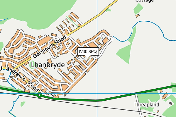 IV30 8PQ map - OS VectorMap District (Ordnance Survey) IV30 8PQ map - OS VectorMap District (Ordnance Survey)