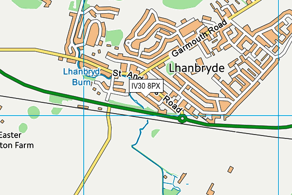 IV30 8PX map - OS VectorMap District (Ordnance Survey) IV30 8PX map - OS VectorMap District (Ordnance Survey)