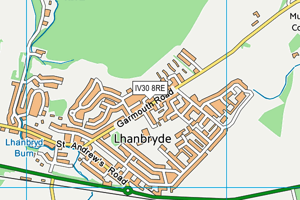 IV30 8RE map - OS VectorMap District (Ordnance Survey) IV30 8RE map - OS VectorMap District (Ordnance Survey)
