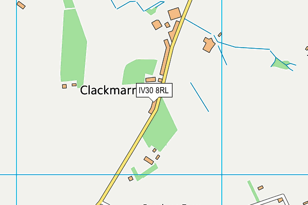 IV30 8RL map - OS VectorMap District (Ordnance Survey) IV30 8RL map - OS VectorMap District (Ordnance Survey)