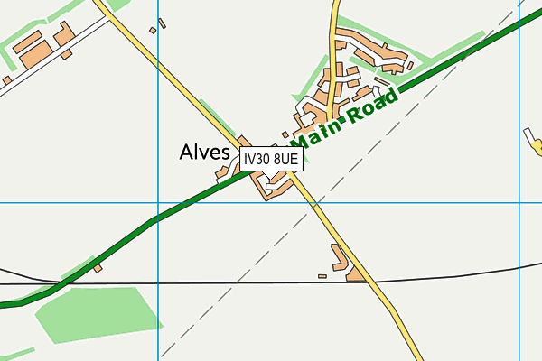 IV30 8UE map - OS VectorMap District (Ordnance Survey) IV30 8UE map - OS VectorMap District (Ordnance Survey)