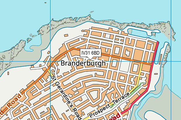 IV31 6BD map - OS VectorMap District (Ordnance Survey) IV31 6BD map - OS VectorMap District (Ordnance Survey)