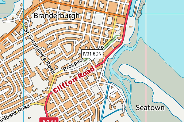 IV31 6DN map - OS VectorMap District (Ordnance Survey) IV31 6DN map - OS VectorMap District (Ordnance Survey)