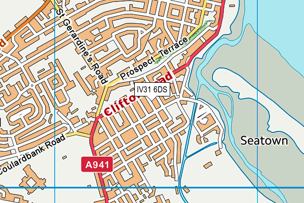 IV31 6DS map - OS VectorMap District (Ordnance Survey) IV31 6DS map - OS VectorMap District (Ordnance Survey)