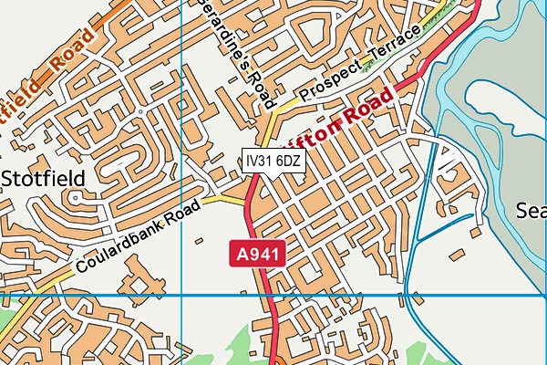 IV31 6DZ map - OS VectorMap District (Ordnance Survey) IV31 6DZ map - OS VectorMap District (Ordnance Survey)
