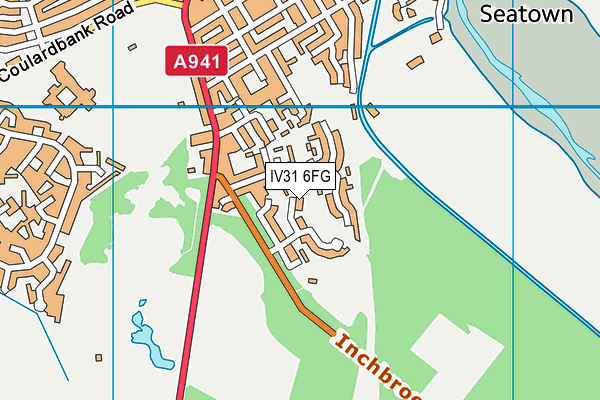IV31 6FG map - OS VectorMap District (Ordnance Survey) IV31 6FG map - OS VectorMap District (Ordnance Survey)