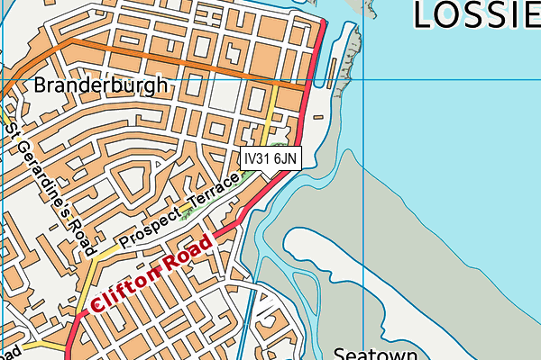 IV31 6JN map - OS VectorMap District (Ordnance Survey) IV31 6JN map - OS VectorMap District (Ordnance Survey)