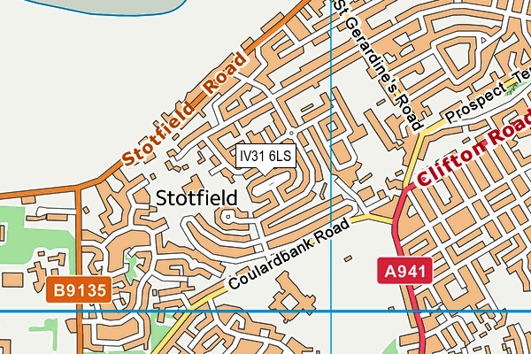 IV31 6LS map - OS VectorMap District (Ordnance Survey) IV31 6LS map - OS VectorMap District (Ordnance Survey)