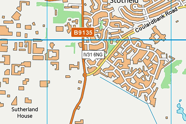IV31 6NG map - OS VectorMap District (Ordnance Survey) IV31 6NG map - OS VectorMap District (Ordnance Survey)