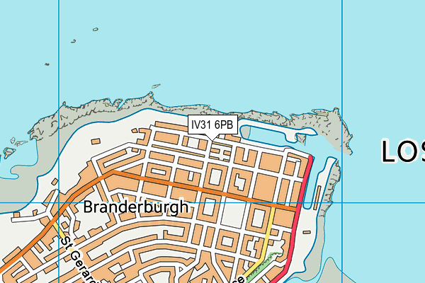 IV31 6PB map - OS VectorMap District (Ordnance Survey) IV31 6PB map - OS VectorMap District (Ordnance Survey)