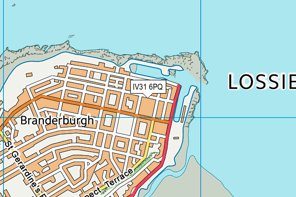 IV31 6PQ map - OS VectorMap District (Ordnance Survey) IV31 6PQ map - OS VectorMap District (Ordnance Survey)