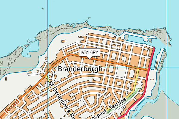 IV31 6PY map - OS VectorMap District (Ordnance Survey) IV31 6PY map - OS VectorMap District (Ordnance Survey)