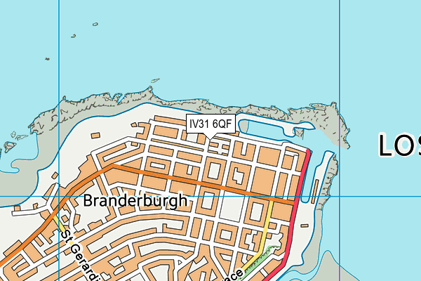 IV31 6QF map - OS VectorMap District (Ordnance Survey) IV31 6QF map - OS VectorMap District (Ordnance Survey)