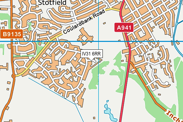 IV31 6RR map - OS VectorMap District (Ordnance Survey) IV31 6RR map - OS VectorMap District (Ordnance Survey)