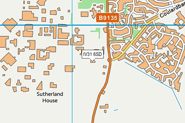 IV31 6SD map - OS VectorMap District (Ordnance Survey) IV31 6SD map - OS VectorMap District (Ordnance Survey)