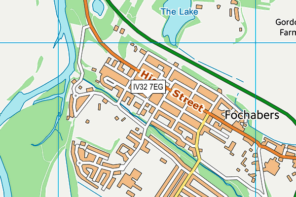 IV32 7EG map - OS VectorMap District (Ordnance Survey) IV32 7EG map - OS VectorMap District (Ordnance Survey)