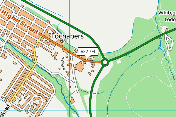 IV32 7EL map - OS VectorMap District (Ordnance Survey) IV32 7EL map - OS VectorMap District (Ordnance Survey)