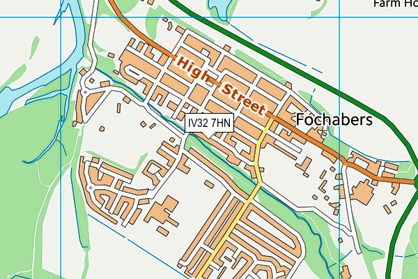 IV32 7HN map - OS VectorMap District (Ordnance Survey) IV32 7HN map - OS VectorMap District (Ordnance Survey)