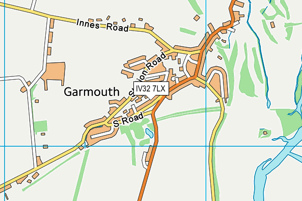 IV32 7LX map - OS VectorMap District (Ordnance Survey) IV32 7LX map - OS VectorMap District (Ordnance Survey)