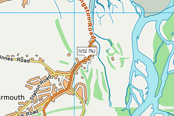 IV32 7NJ map - OS VectorMap District (Ordnance Survey) IV32 7NJ map - OS VectorMap District (Ordnance Survey)