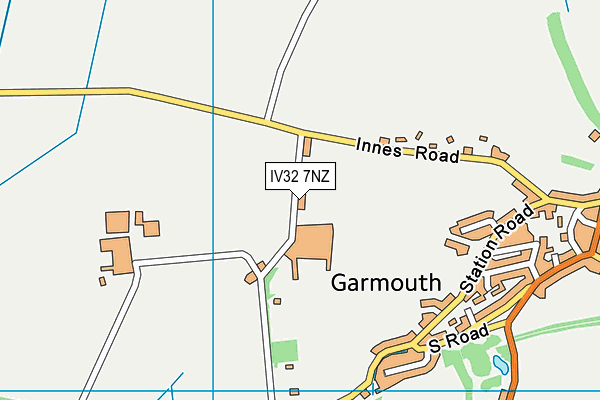 IV32 7NZ map - OS VectorMap District (Ordnance Survey) IV32 7NZ map - OS VectorMap District (Ordnance Survey)
