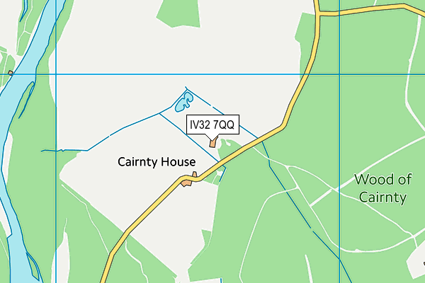 IV32 7QQ map - OS VectorMap District (Ordnance Survey) IV32 7QQ map - OS VectorMap District (Ordnance Survey)