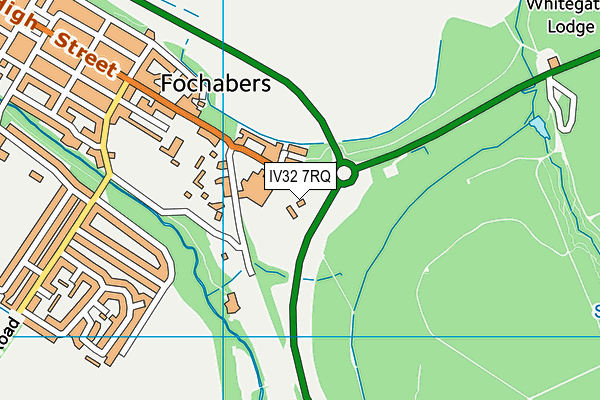 IV32 7RQ map - OS VectorMap District (Ordnance Survey) IV32 7RQ map - OS VectorMap District (Ordnance Survey)
