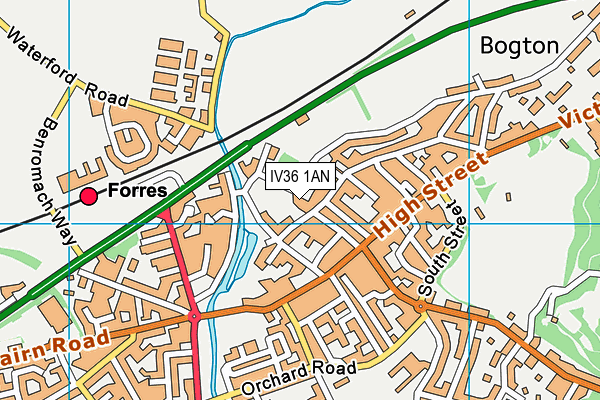 IV36 1AN map - OS VectorMap District (Ordnance Survey) IV36 1AN map - OS VectorMap District (Ordnance Survey)