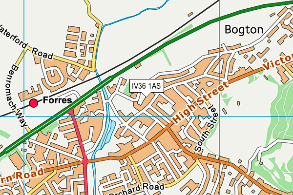 IV36 1AS map - OS VectorMap District (Ordnance Survey) IV36 1AS map - OS VectorMap District (Ordnance Survey)