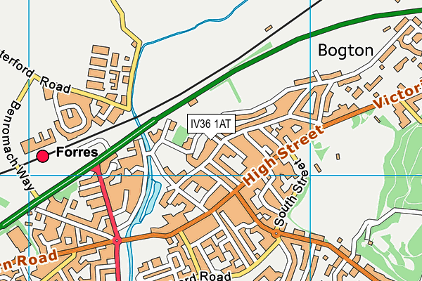 IV36 1AT map - OS VectorMap District (Ordnance Survey) IV36 1AT map - OS VectorMap District (Ordnance Survey)