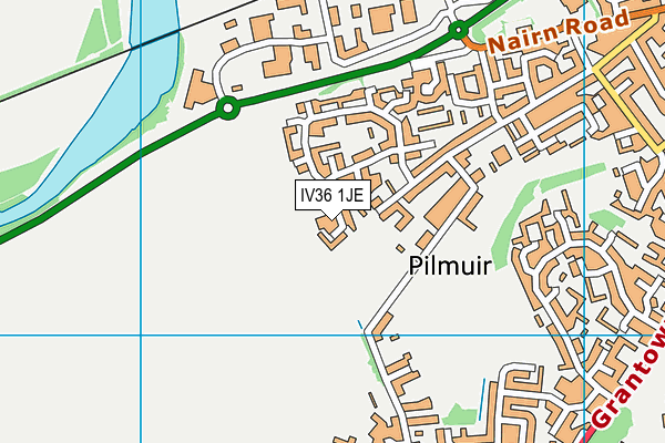 IV36 1JE map - OS VectorMap District (Ordnance Survey) IV36 1JE map - OS VectorMap District (Ordnance Survey)