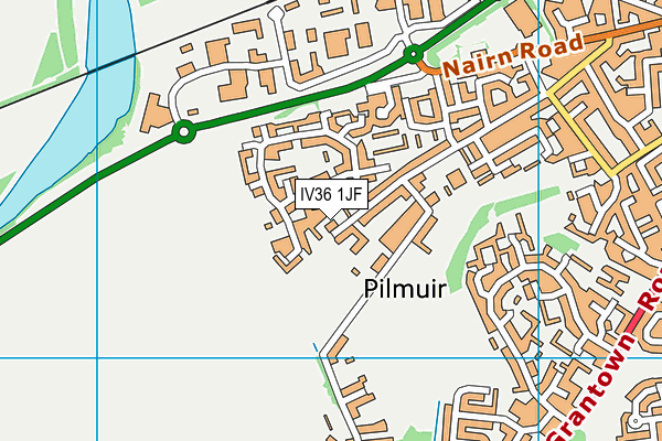 IV36 1JF map - OS VectorMap District (Ordnance Survey) IV36 1JF map - OS VectorMap District (Ordnance Survey)