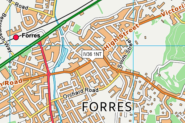 IV36 1NT map - OS VectorMap District (Ordnance Survey) IV36 1NT map - OS VectorMap District (Ordnance Survey)
