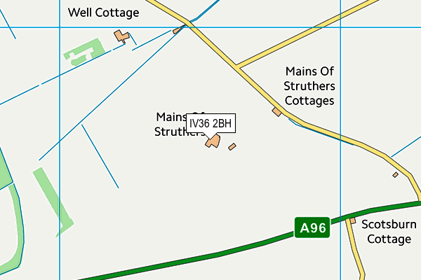 IV36 2BH map - OS VectorMap District (Ordnance Survey) IV36 2BH map - OS VectorMap District (Ordnance Survey)