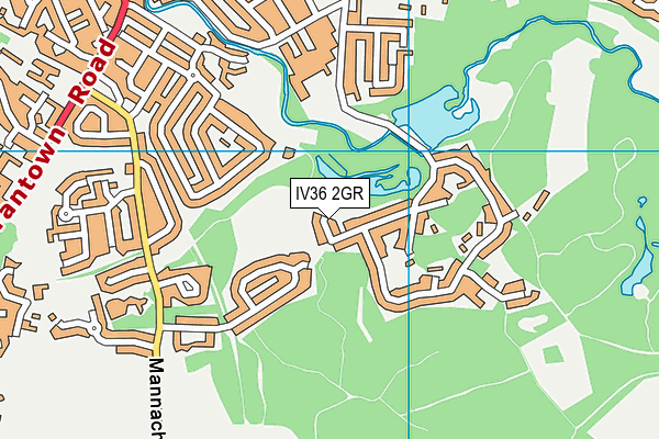 IV36 2GR map - OS VectorMap District (Ordnance Survey) IV36 2GR map - OS VectorMap District (Ordnance Survey)
