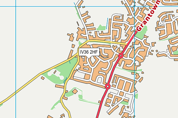 IV36 2HF map - OS VectorMap District (Ordnance Survey) IV36 2HF map - OS VectorMap District (Ordnance Survey)