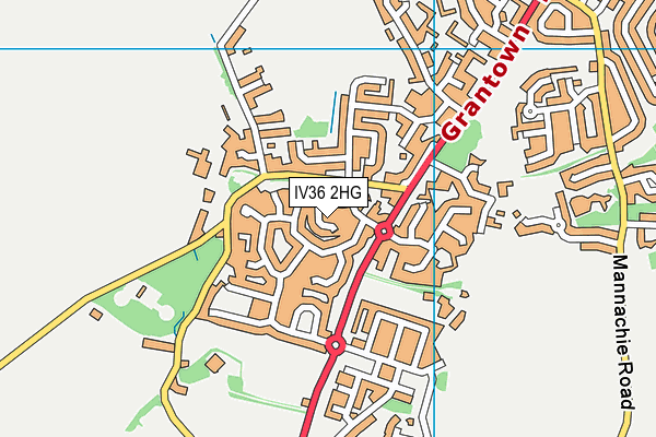 IV36 2HG map - OS VectorMap District (Ordnance Survey) IV36 2HG map - OS VectorMap District (Ordnance Survey)
