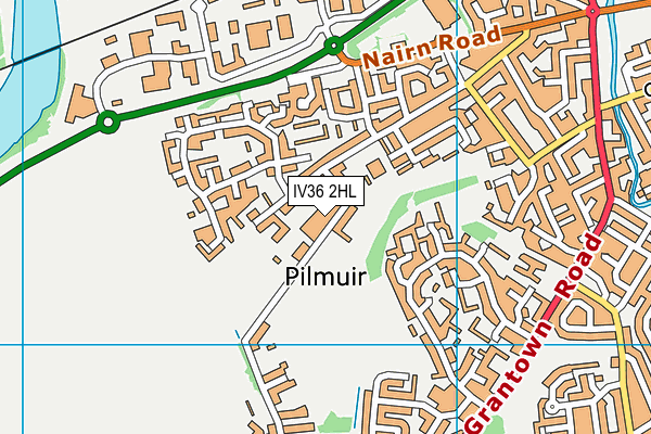 IV36 2HL map - OS VectorMap District (Ordnance Survey) IV36 2HL map - OS VectorMap District (Ordnance Survey)