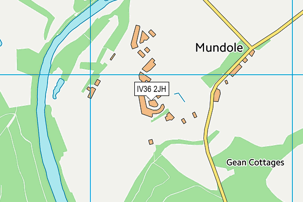 IV36 2JH map - OS VectorMap District (Ordnance Survey) IV36 2JH map - OS VectorMap District (Ordnance Survey)