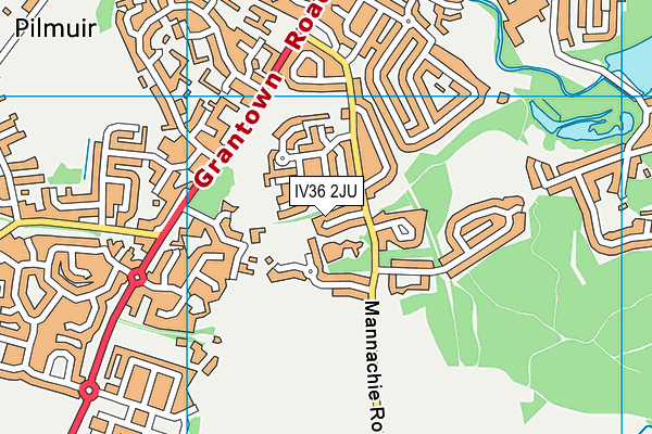 IV36 2JU map - OS VectorMap District (Ordnance Survey) IV36 2JU map - OS VectorMap District (Ordnance Survey)