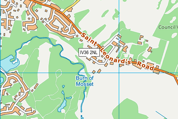 IV36 2NL map - OS VectorMap District (Ordnance Survey) IV36 2NL map - OS VectorMap District (Ordnance Survey)