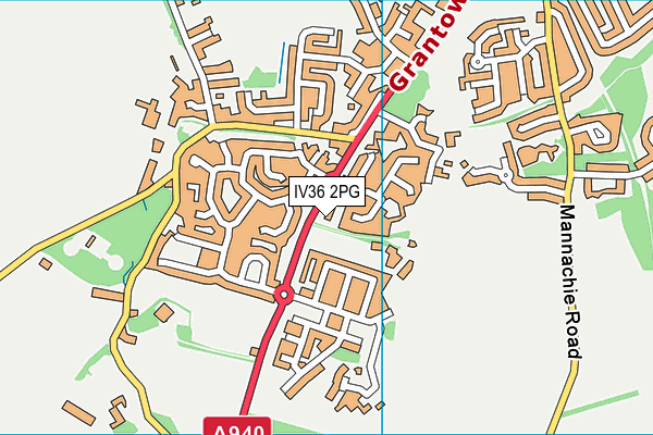 IV36 2PG map - OS VectorMap District (Ordnance Survey) IV36 2PG map - OS VectorMap District (Ordnance Survey)